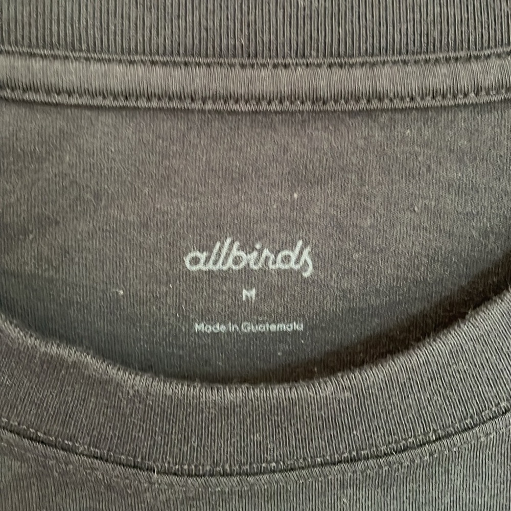 NEW Allbirds Organic Cotton long sleeve tee - Picture 5 of 7